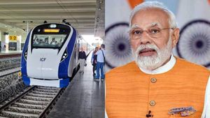 நாளை திருவனந்தபுரம்- காசர்கோடு வரை வந்தே பாரத் ரயில் தொடக்கம்! இன்று கேரளா வந்தடைந்தார் பிரதமர் மோடி