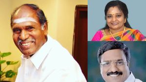  பெண்களுக்கு 6 மணி நேரம் மட்டும் வேலை ஏன்? பாஜக சித்தாந்தத்தை திணிக்கும் முயற்சி - திமுக எதிர்ப்பு!