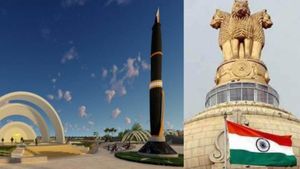 மெரினா கடலில் பேனா நினைவுச்சின்னம்.. 