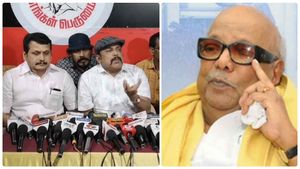 ஜெயலலிதா ஆட்சியில் கருணாநிதி கைதான போது அதிமுகவினரும் அழுதனரே.. நடிகர் தம்பி ராமையா பேச்சு 