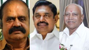 கர்நாடகாவில் ஓ பன்னீர் செல்வம் அணி போட்டி?எடப்பாடியை முந்தி எடியூரப்பாவை சந்தித்த புகழேந்தி!பின்னணி 