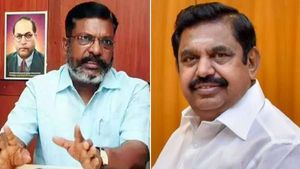 துரோகம்.. துரோகம்.. திமுக கூட்டணியில் இருந்து திருமாவளவன் வெளியேற வேண்டும்! கொளுத்திப்போடும் அதிமுக! 