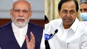 மீண்டும் மீண்டுமா? தெலுங்கானாவில் பிரதமர் மோடி.. 5வது முறையாகப் புறக்கணித்த முதல்வர் கேசிஆர்! 