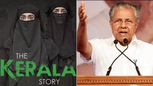 32,000 பெண்கள் முஸ்லிமாக மாற்றமா? சர்ச்சையான ‛தி கேரளா ஸ்டோரி’ படம்.. பினராயி விஜயன் கடும் அட்டாக் 