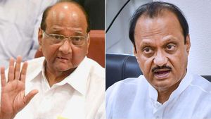 சரத்பவார் என்சிபி கட்சி 2 ஆக பிளவு? அஜித் பவார் தலைமையில் எம்.எல்.ஏக்கள் கூண்டோடு பாஜகவுக்கு ஆதரவு?
