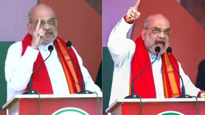 கர்நாடகாவில் காங். ஆட்சிக்கு வந்தால் மத கலவரங்கள் நடைபெறும்.. உள்துறை அமைச்சர் அமித்ஷா 