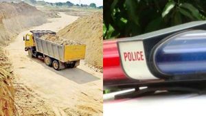மணல் கொள்ளை குறித்து புகார் கூறிய கிராம நிர்வாக அலுவலர் அரிவாளால் வெட்டி படுகொலை.. ஒருவர் கைது 