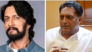 ‛‛சரி.. ரெடியா இருங்க’’.. பாஜக ஆதரவான சுதீப்புக்கு நடிகர் பிரகாஷ் ராஜ் ஓபன் சவால்! கடும் கோபம் 