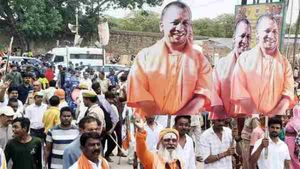 பட்டையை கிளப்பிய பாஜக.. உ.பி உள்ளாட்சி தேர்தலின் ரிசல்ட்டை பாருங்க! அச்சச்சோ காங்கிரஸின் பரிதாப நிலை 