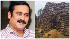 அதெப்படி.. தருமபுரியில் 7000 டன் நெல் மூட்டை காணாமல் போகும்? இது அரசின் தோல்வி - அன்புமணி ஆவேசம் 