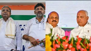 பழைய மைசூரு பகுதியை தட்டித்தூக்கும் காங்கிரஸ்.. பாஜகவுக்கு பூஜ்யம்? சொல்வது ஏபிபி சி-வோட்டர் சர்வே! 