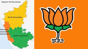  கடலோர கர்நாடகாவில் அடித்து தூக்கும் பாஜக .. முன்னணி நிலவரம் 