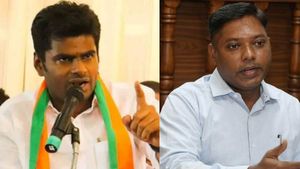 கர்நாடகாவில் வெற்றி! தமிழகத்திலும் அண்ணாமலையை எதிர்க்கப்போகும் சசிகாந்த் செந்தில்! பிளான் இதுதானாமே 
