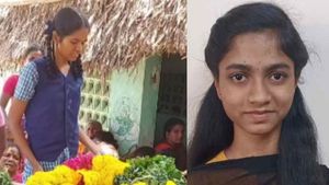 600/600 சாதனை இல்லை! அப்பா இறந்தன்னிக்கு கிரிஜா தேர்வு எழுதியதுதான்! திண்டுக்கல் நந்தினி கண்ணீர் 