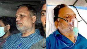 மோசமான உடல்நிலை.. சத்யேந்தர் ஜெயினுக்கு இடைக்கால ஜாமீன்..கடும் நிபந்தனையுடன் சுப்ரீம் கோர்ட் உத்தரவு 