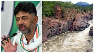 கர்நாடகாவின் மேகதாது அணை -  டிகே சிவகுமார் தலைமையில் இன்று ஆலோசனை- முக்கிய அறிவிப்பு வெளியாகும்? 