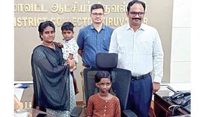 என் சீட்ல உட்காரும்மா.. குணம் அடைந்து திரும்பிய டானியாவுக்கு இன்ப அதிர்ச்சி கொடுத்த கலெக்டர் 