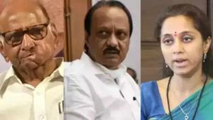 சரத்பவார் என்சிபியில் பாகப் பிரிவினை: அஜித் பவார்- மகாராஷ்டிரா ; சுப்ரியா சுலே - தேசிய அரசியல்! 