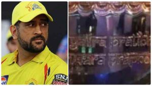  பைனலில் இறங்கும் தல தோனி படை.. ஐபிஎல் கோப்பையில் அது என்ன சமஸ்கிருதத்தில்.. அர்த்தம் என்ன தெரியுமா