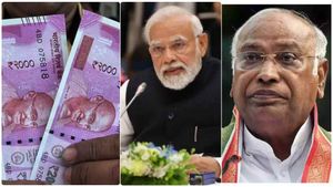 அப்போ 1000-இப்போ 2000! பிரதமர் மோடி ஜப்பான் சென்றாலே ரூபாய் நோட்டு ரத்தாகுதே! கார்கே சந்தேகம் 
