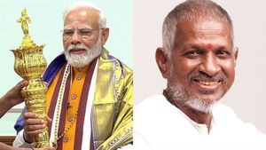 செங்கோல் சரியான இடத்துக்கு வந்திருக்கு.. ஒரு எம்.பியாக பெருமையா இருக்கு.. மோடியை பாராட்டிய இளையராஜா!