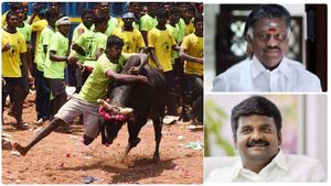 ஜல்லிக்கட்டு நாயகன் பட்டம்..சிரித்த விஜயபாஸ்கர்..ஓடுன தண்ணீர்..ஓ.எஸ். மணியன் பதிலை கேட்டீங்களா 