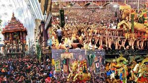 மதுரை சித்திரை திருவிழாவில் சோகம்.. 5 பேர் பலி.. வைகை ஆற்றில் மிதந்த சடலங்கள்.. பதறிய பக்தர்கள்!