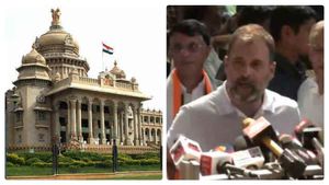 கர்நாடகாவில் ராகு காலம் முடிந்தது.. ராகுல் காலம் வந்து விட்டது..கொண்டாடும் தொண்டர்கள் 