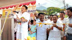 அமைச்சர் ராமச்சந்திரனுக்கு வந்த சோதனை! அரசு விழாவில் அரை மணி நேரம் பவர் கட்! சொதப்பிய அதிகாரிகள்! 