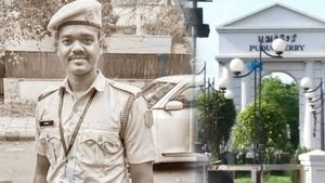  10 கி.மீ ரோடு வாக்.. மயங்கி விழுந்து உயிரிழந்த பயிற்சி காவலர்.. புதுச்சேரியில் துயரம் 