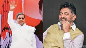 சித்தராமையா டிகே சிவக்குமார் இருவருக்கும் ஸ்வீட் நியூஸ்.. புது பார்முலாவுடன் காங்கிரஸ் தலைமை 