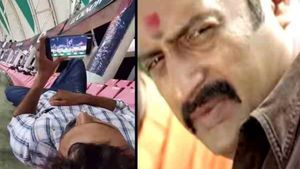சிஎஸ்கே.. கிரிக்கெட் மைதானத்தில ஜாலியா படுத்துட்டே.. யார் பாருங்க பருத்திமூட்டை குடோன்லயே இருக்கலாம் 