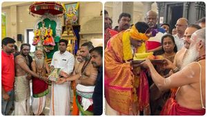 லண்டன் முருகன் கோயிலில் அண்ணாமலை.. சாமி தரிசனம் செய்த கையோடு.. என்ன பிளான் தெரியுமா? 