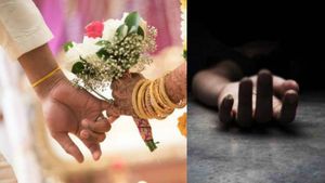 தாலி கயிற்றின் நிறம் கூட மாறலை.. உடல் முழுவதும் மஞ்சள் பூசி.. இளம்பெண்ணை கொன்று தற்கொலை என நாடகம் 