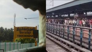 திருச்செந்தூர் ரயில்வே ஸ்டேசனில் நடந்த அந்த சம்பவம்.. மொத்தமாக கொதித்து போன மக்கள்.. உடனே அதிரடி 