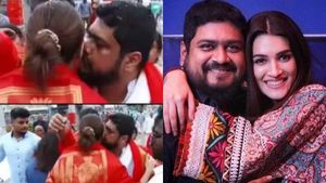 ஓட்டல் ரூம்க்கு போங்க! திருப்பதி கோவிலில் நடிகைக்கு முத்தம்.. இயக்குனரால் சர்ச்சை! சாடிய பூசாரி 