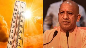 உ.பியில் வாட்டி வதைக்கும் வெப்பம்! மக்களை பாதுகாக்க அனைத்து ஏற்பாடுகளும் தயார்.. யோகி அரசு அறிவிப்பு
