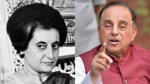 இந்திராவின் அவசரநிலை காலத்தில்  'மன்னிப்பு கடிதம்'  தந்த ஆர்எஸ்எஸ்  'தலை'கள்- போட்டுடைத்த சு.சுவாமி! 