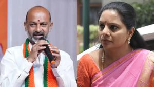 மகளுக்கு அமலாக்கத்துறை குறி! பாஜக தலைவரையே தூக்கிய போலீஸ்! தெலங்கானா CM கேசிஆர்  அதிரடி! ப்ளாஷ்பேக் 