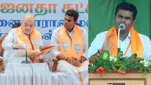 அமித்ஷா தமிழக மண்ணில் கால் வச்சதுமே முதல்வருக்கு காய்ச்சல் வந்துடுச்சு.. வேலூரில் சீறிய அண்ணாமலை! 