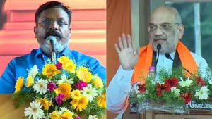 எல்லாம் ஏமாற்று பேச்சு.. அமித்ஷா பேச்சை தமிழக மக்கள் ஏற்க மாட்டாங்க.. தட தடக்கும் திருமாவளவன் 