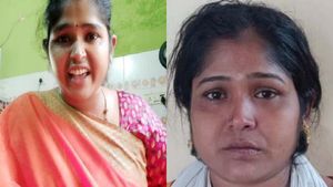 தீக்குளிக்க முயற்சி.. தரக்குறைவாக பேசிய  டிக் டாக் சூர்யாதேவி.. தட்டி தூக்கிய திருச்சி போலீஸ்