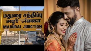 ‛கம்மி’ கட்டணம்! இனி ரயில் நிலையங்களில் ‛வெட்டிங்’ போட்டோஷூட்! மதுரை டிஆர்எம் ‛ஸ்வீட் நியூஸ்’ 