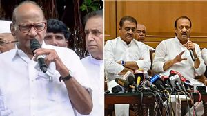 நீங்க சிவசேனா கூட கூட்டணி வைக்கலாம்.. நாங்க பாஜக ஆட்சியில் இணையக் கூடாதா? சரத்பவாருக்கு நறுக் கேள்வி 