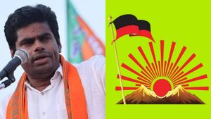 'இது என்னோட மண்-ஒரு பிடி மண்ணகூட எடுக்க முடியாது’ அண்ணாமலைக்கு அந்த 'அண்ணாமலை’ ஸ்டைலில் திமுக பதிலடி 