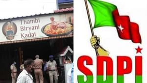 முதல்நாளே கடைக்கு சீல்! பிரியாணி மீது வேலூர் கலெக்டருக்கு வெறுப்பு? சந்தேகம் கிளப்பும் எஸ்.டி.பி.ஐ.! 