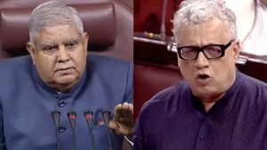 மிஸ்டர்.. சேருக்கே சேலஞ்ச் பண்றீங்க! மாறிய துணை ஜனாதிபதி முகம் -திரிணாமூல் எம்பி டெரிக்கிடம் டென்சன்
