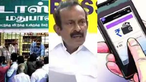 டாஸ்மாக்கில் விரைவில் ஆன்லைன் வழியாக பணம் செலுத்தும் வசதி:அமைச்சர் முத்துசாமி கொடுத்த மேஜர் அப்டேட் 