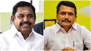  துறையே இல்லாத ஒரே அமைச்சர்.. திமுக என்ற தீர்த்தம் பட்டதும் புனிதமாகி விட்டார்..  எடப்பாடி விளாசல்!