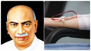 காமராஜர் 121வது பிறந்தநாள்.. சிவகாசியில் நாளை ரத்ததான முகாம்.. பெண்களும் பங்கேற்க அழைப்பு 